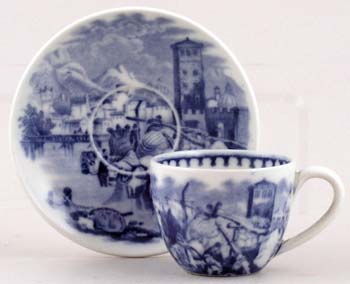 Toy Cup and Saucer c1908
